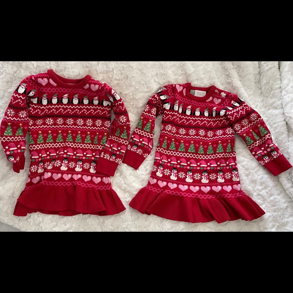 Girls Christmas sweater bundle